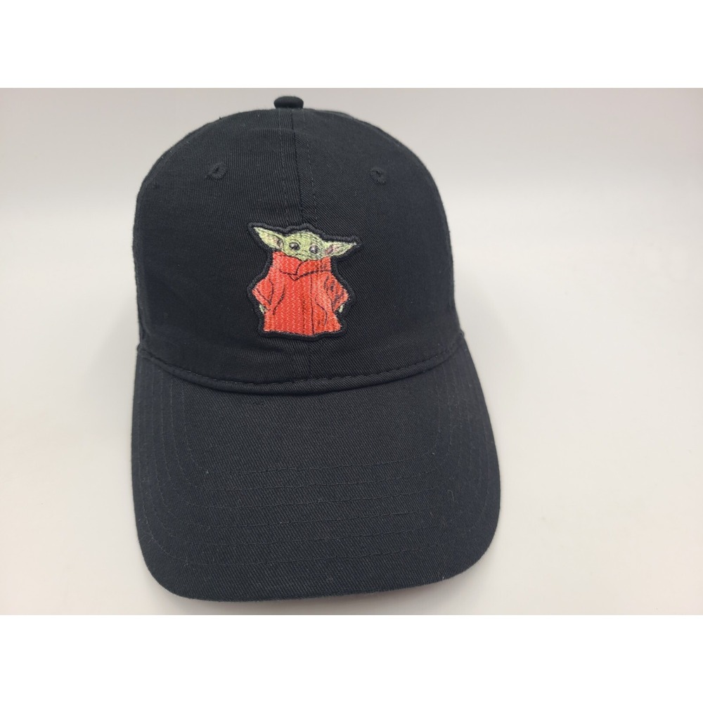Star Wars Baby Yoda Grogu Mandalorian Strapback Adjustable (Seems Small) Hat Cap